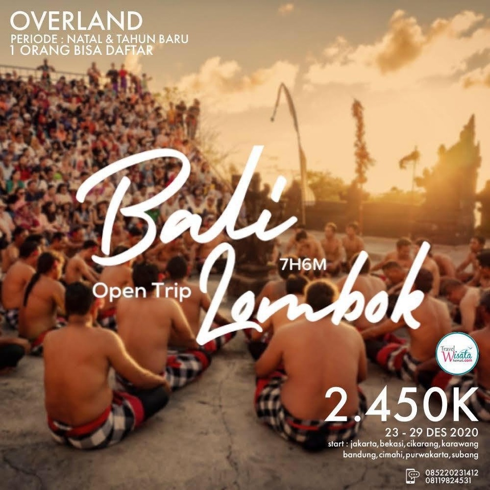 OVERLAND LOMBOK - BALI 7H6M