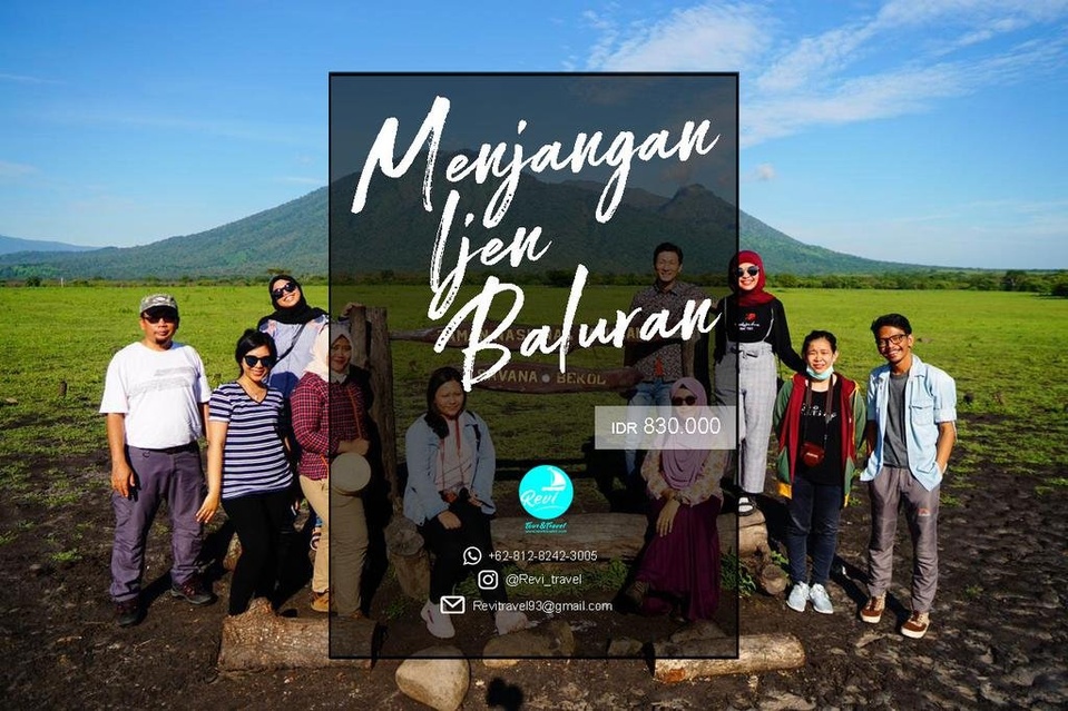 OPEN TRIP MENJANGAN IJEN BALURAN