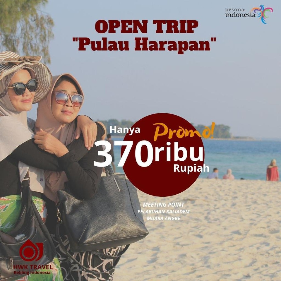 Open Trip Pulau Harapan - Pulau Seribu