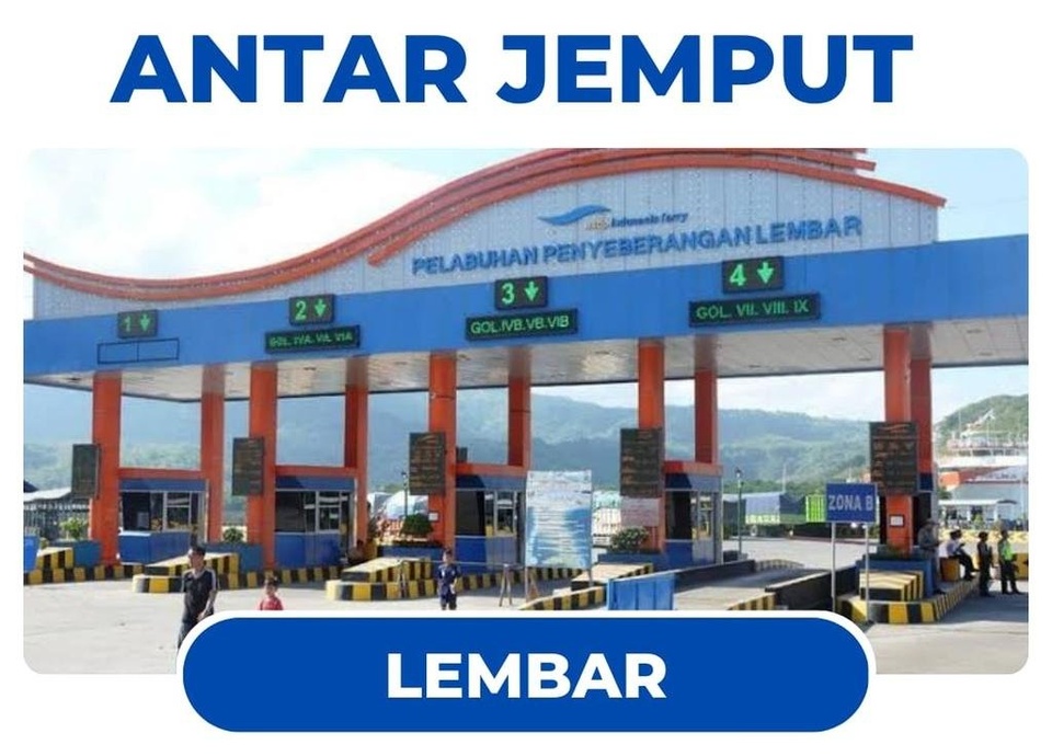 Jasa Transportasi Antar Jemput di Pelabuhan Lembar Lombok