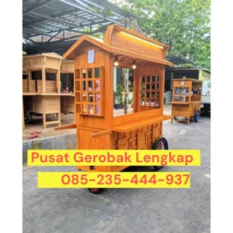 Jual Gerobak Angkringan Pacitan Kualitas Premium – Harga Murah Kayu Jati & Mahoni