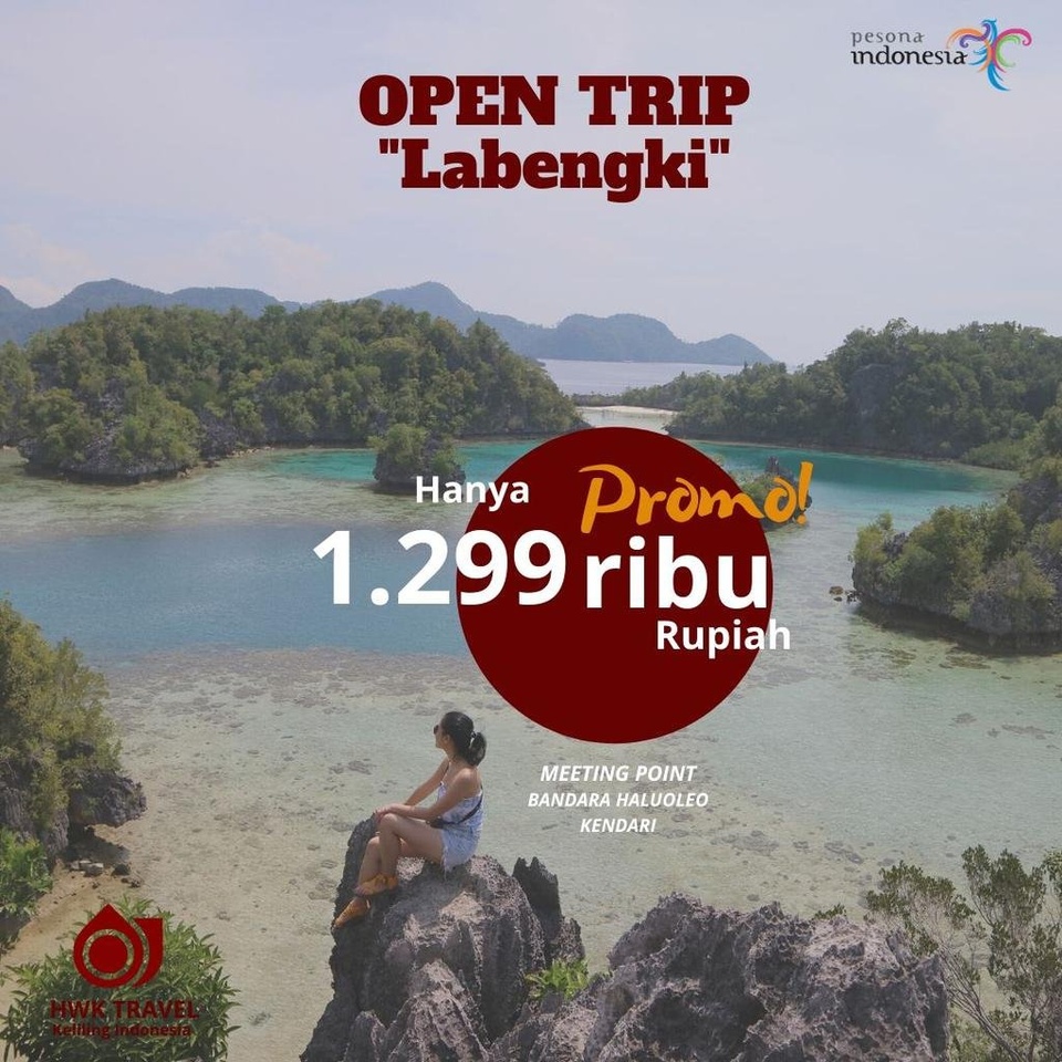 Open Trip Labengki Sombori  3Hari 2Malam