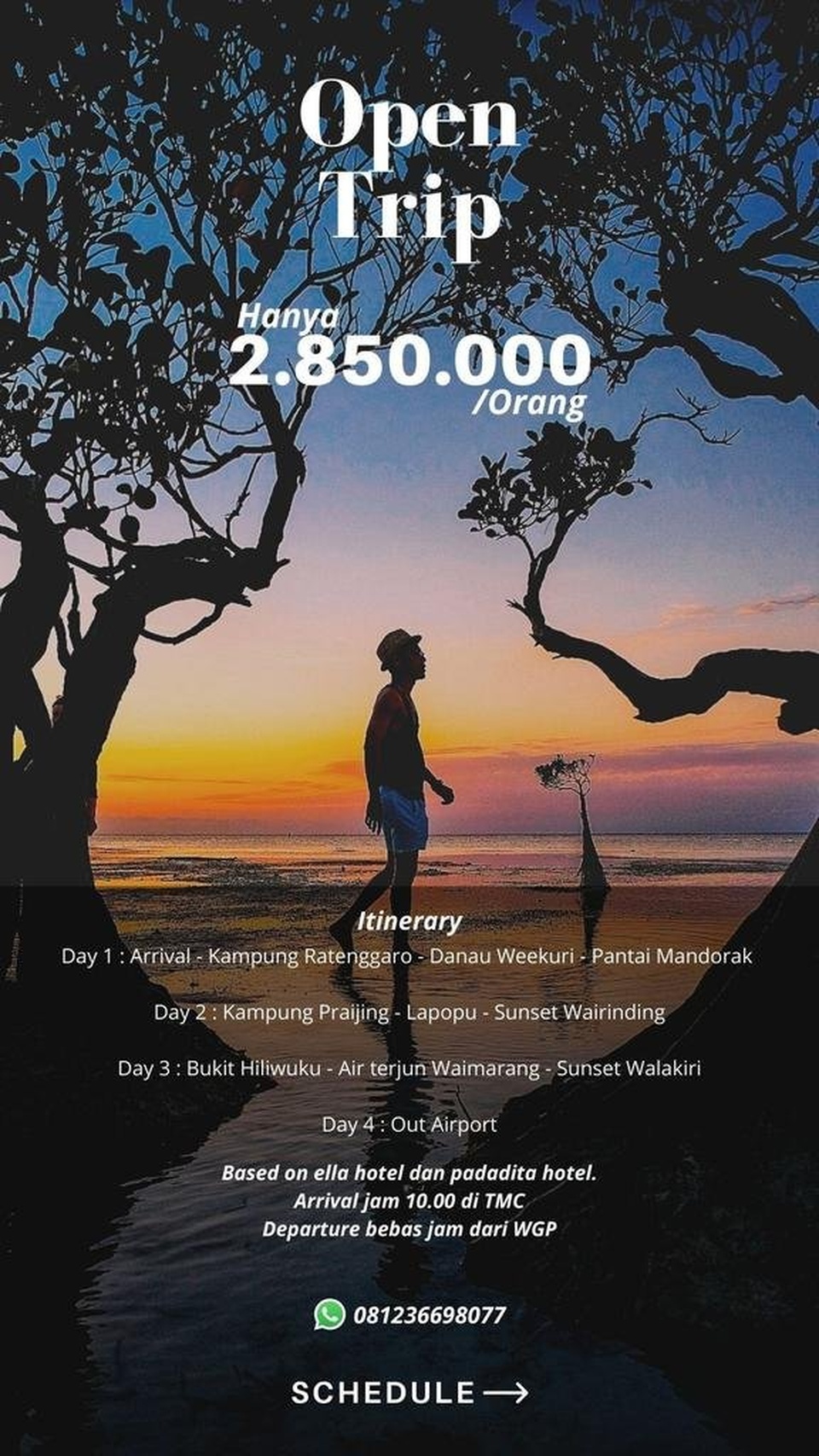 Cari Teman dari Jakarta ke SUMBA 27 FEB - 02 MAR 2022 Join Open Trip