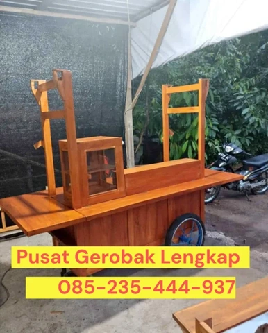 Jual Gerobak Angkringan Pacitan Kualitas Premium – Harga Murah Kayu Jati & Mahoni