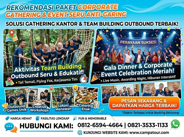 Rekomendasi Paket Corporate Gathering & Event Seru Anti-Garing by Campa Tour