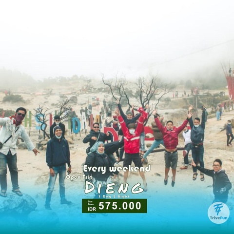 Open Trip Dieng 3 Hari 2 Malam. 15 - 17 Februari 2019