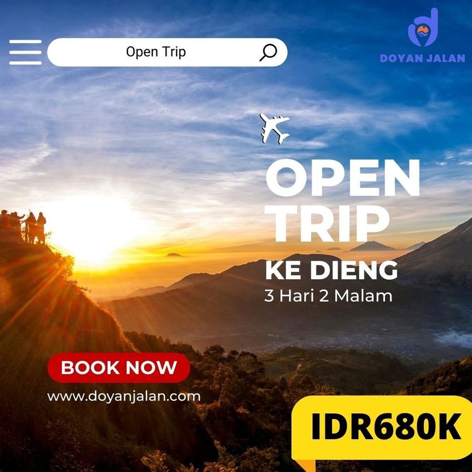 Open Trip Dieng (3 Hari 2 Malam)