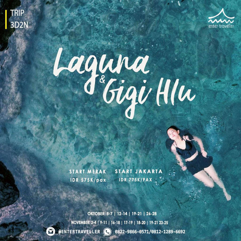 Open Trip Laguna Gigi Hiu 12 14 2018 Backpacker Indonesia